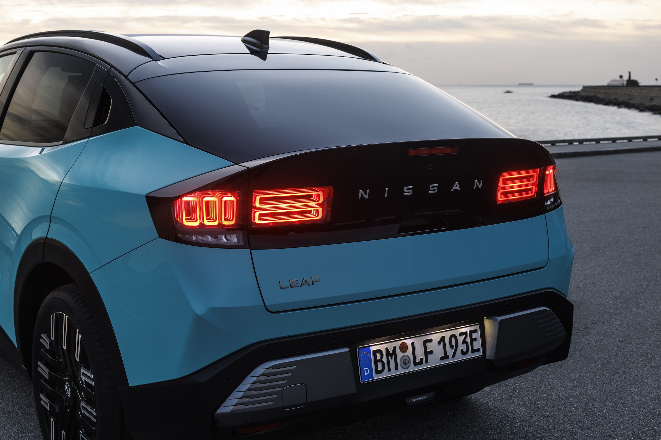 Nissan Leaf, la prova