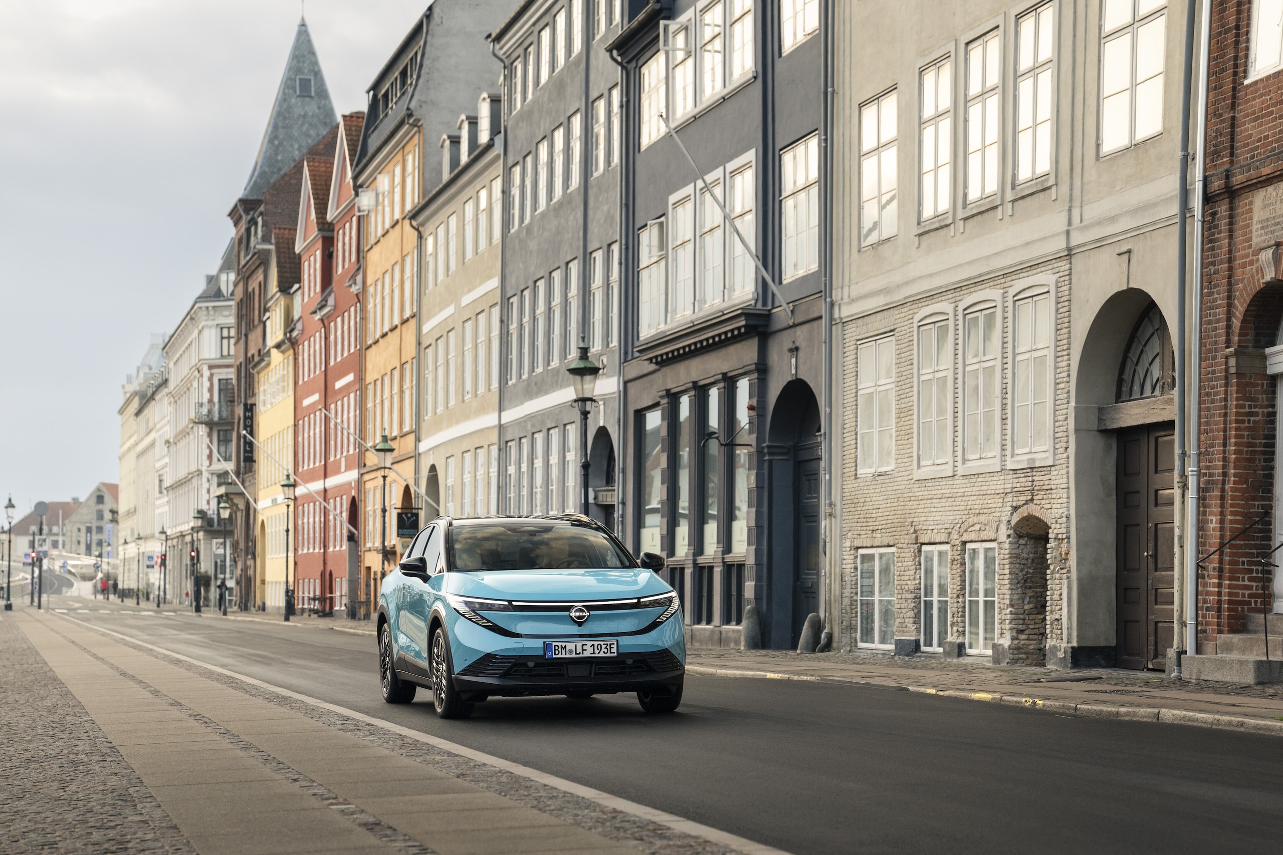 Nissan Leaf, la prova