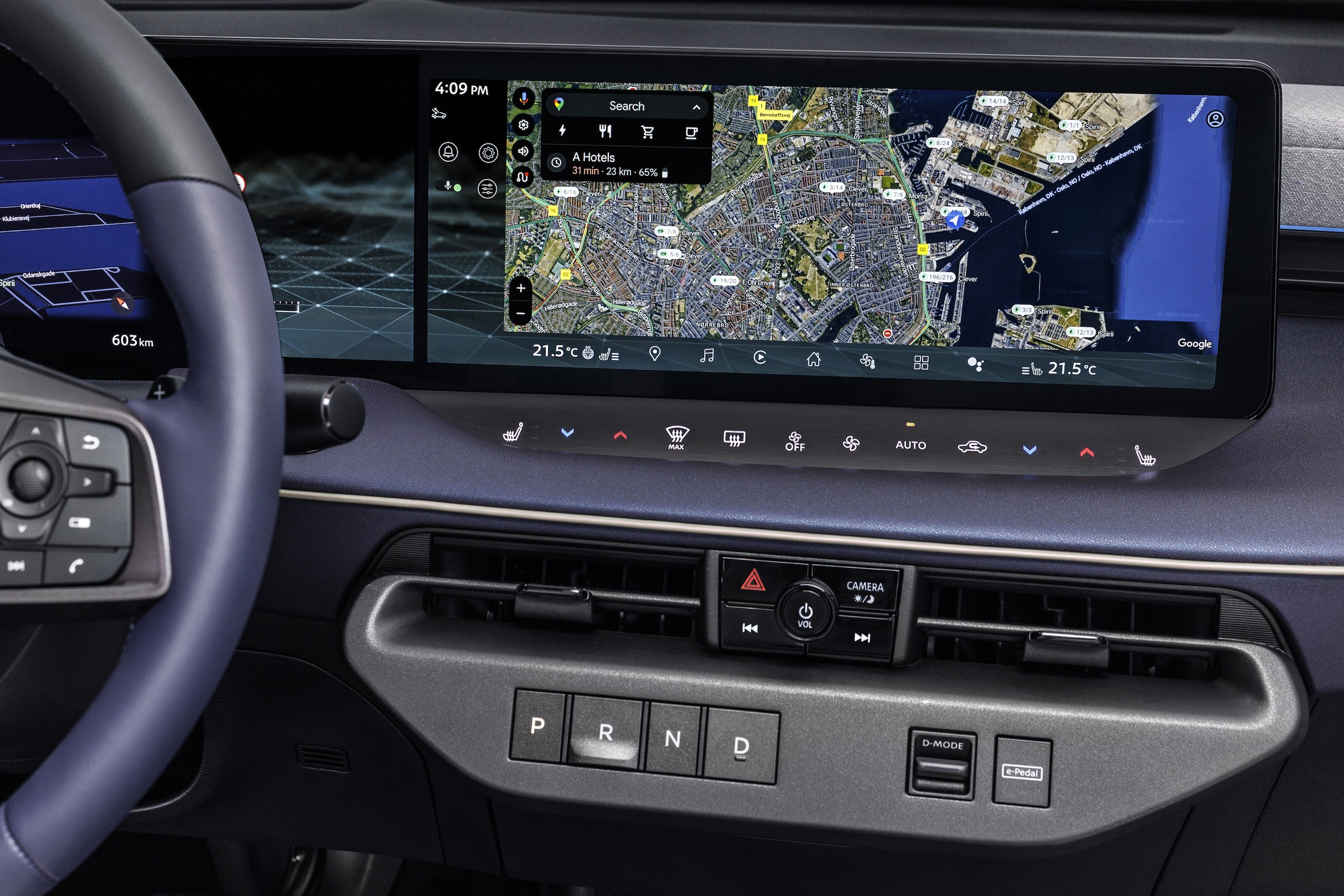Nissan Leaf, la prova