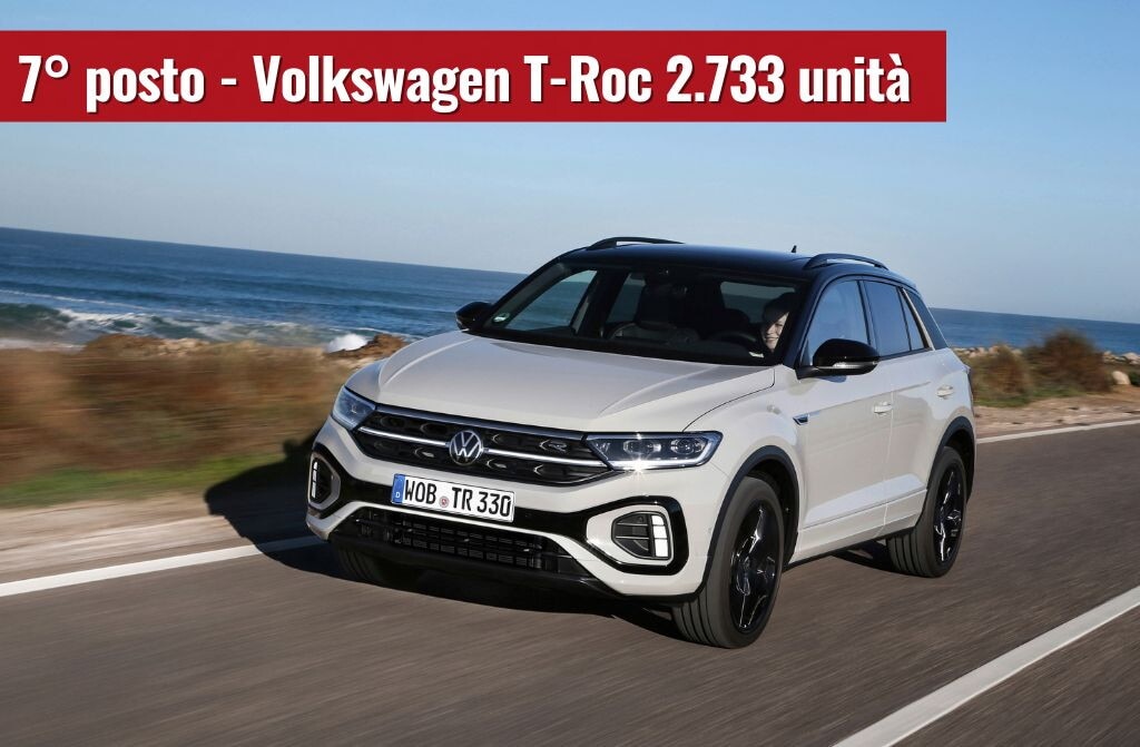 Le 10 auto più vendute in Italia a ottobre