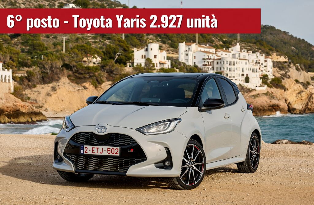 Le 10 auto più vendute in Italia a ottobre