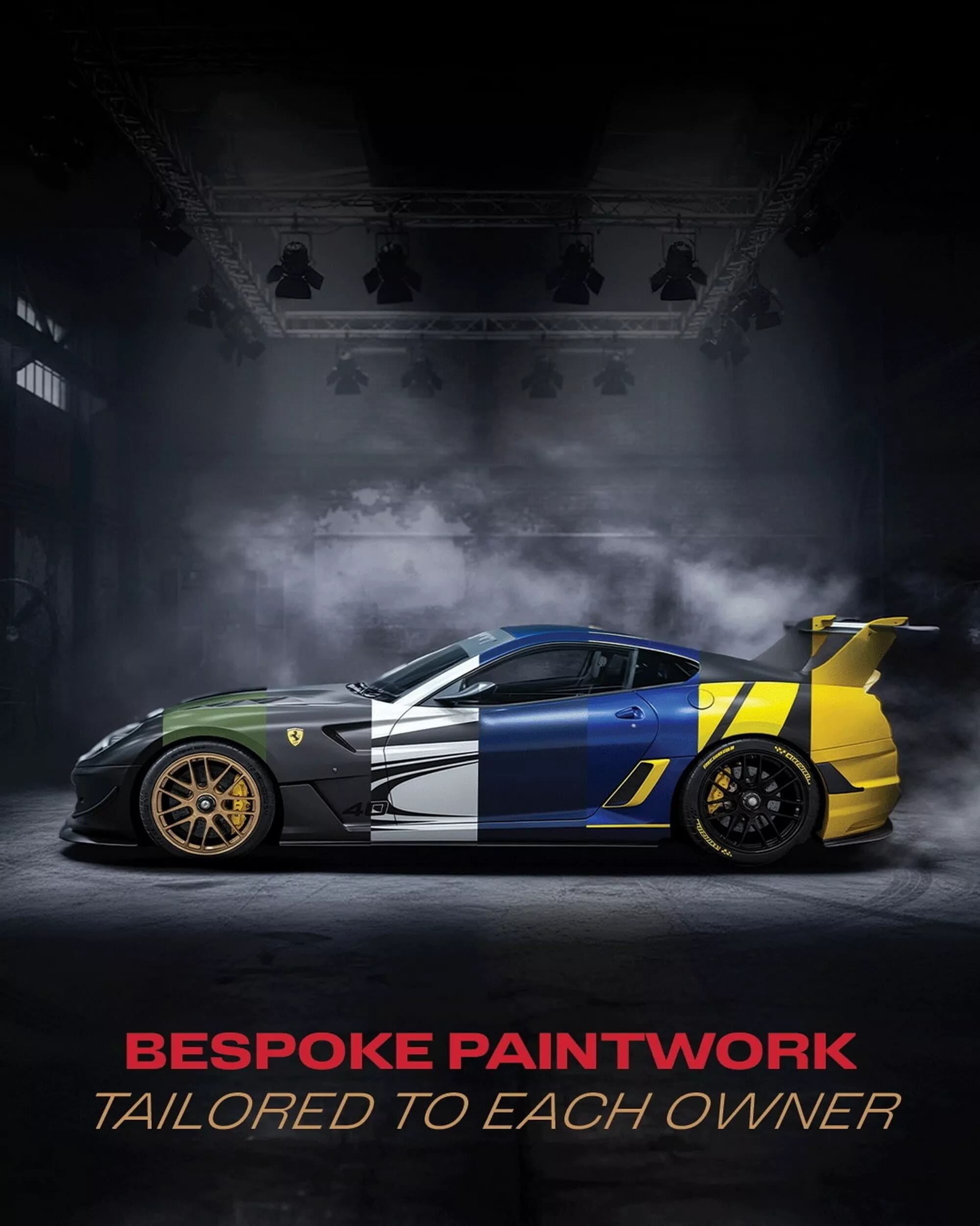 Talos XXT, le foto della Ferrari 599 GTB estrema