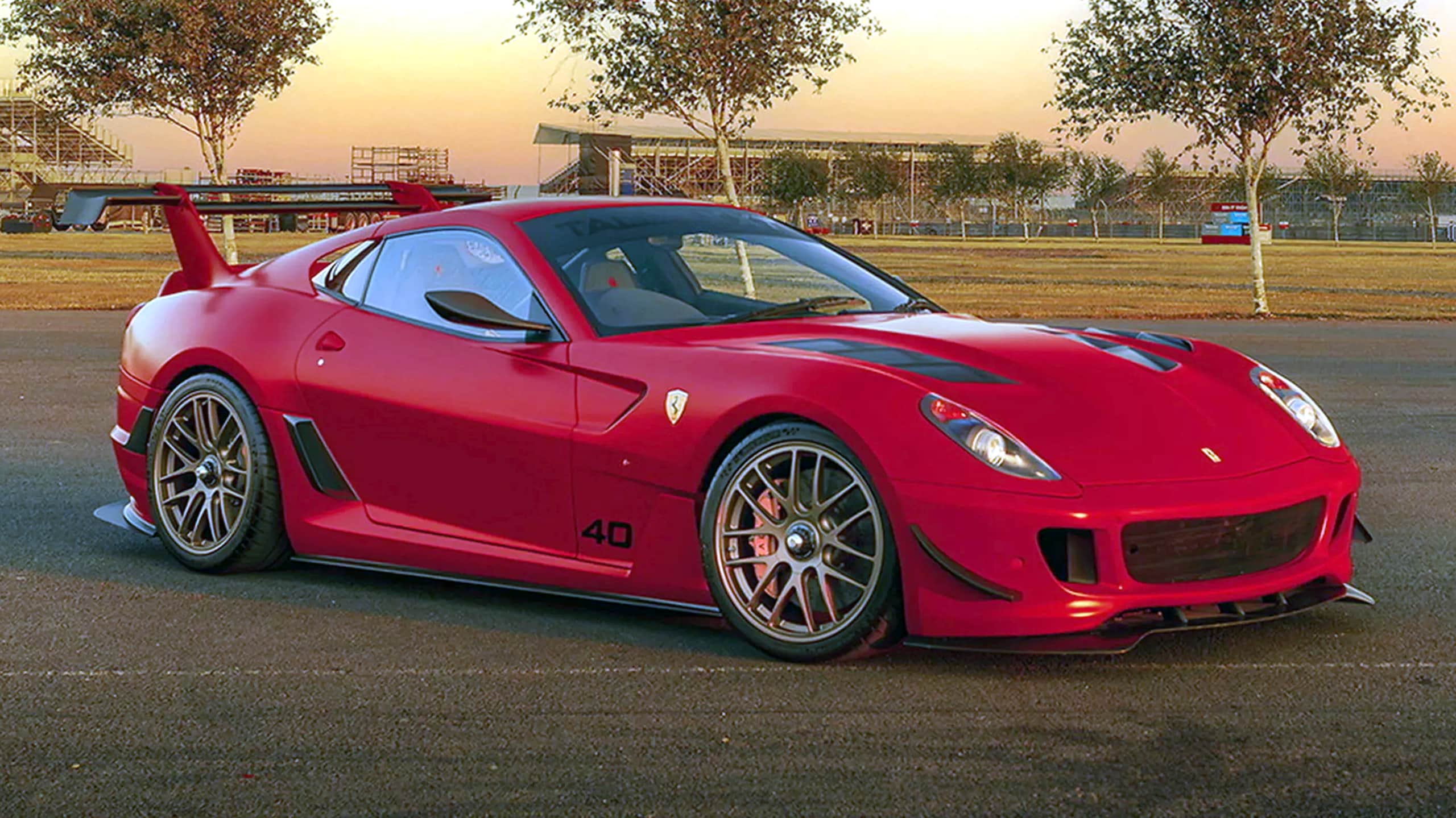 Talos XXT, le foto della Ferrari 599 GTB estrema