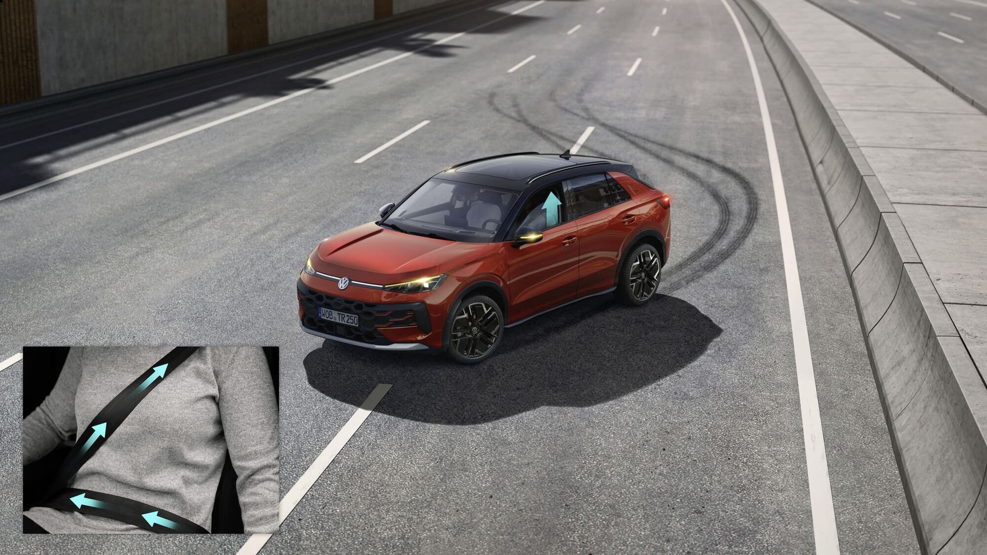 Nuovo Volkswagen T-Roc, le foto in azione