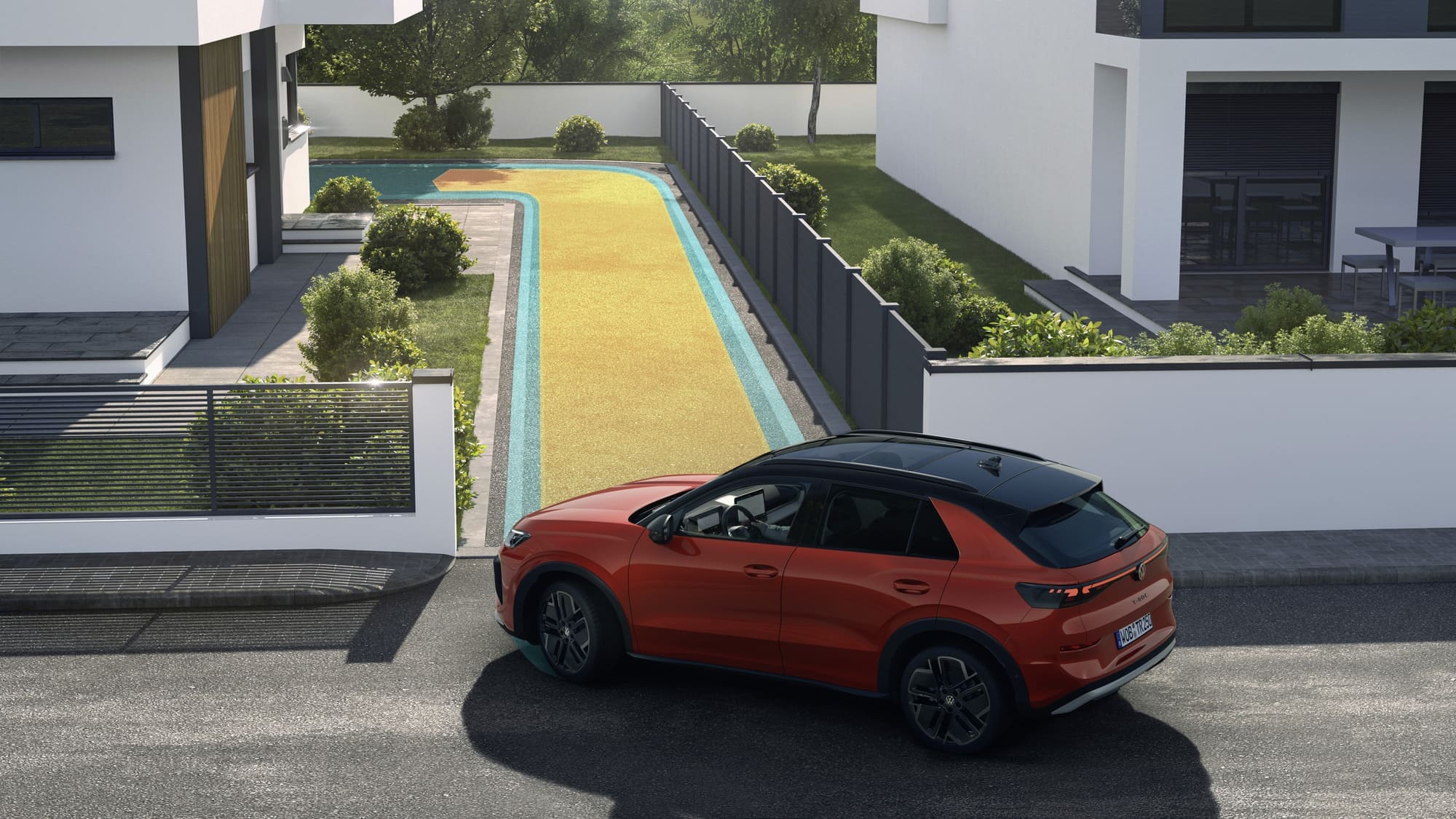 Nuovo Volkswagen T-Roc, le foto in azione