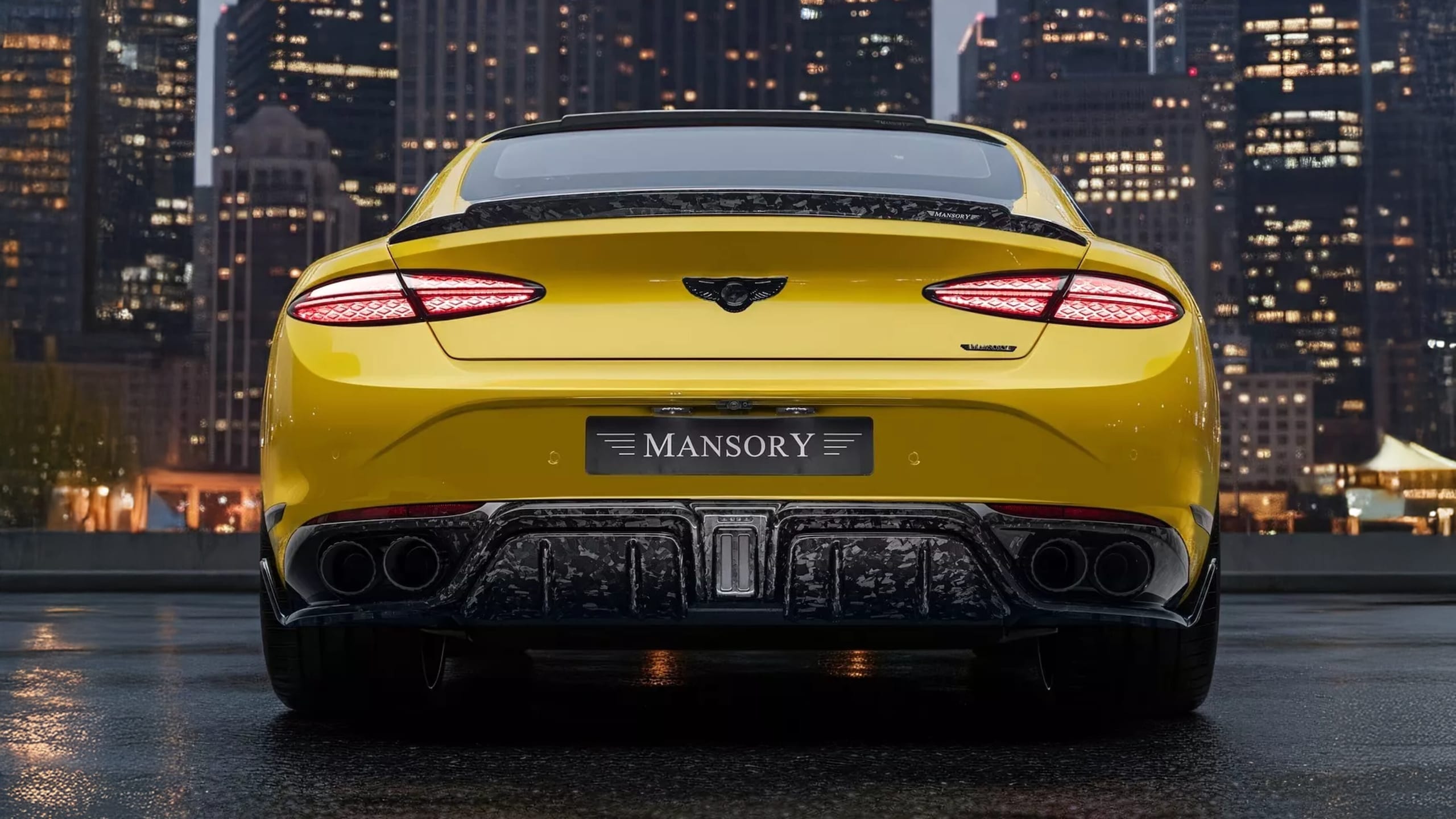 Le foto della Bentley Continental GT by Mansory