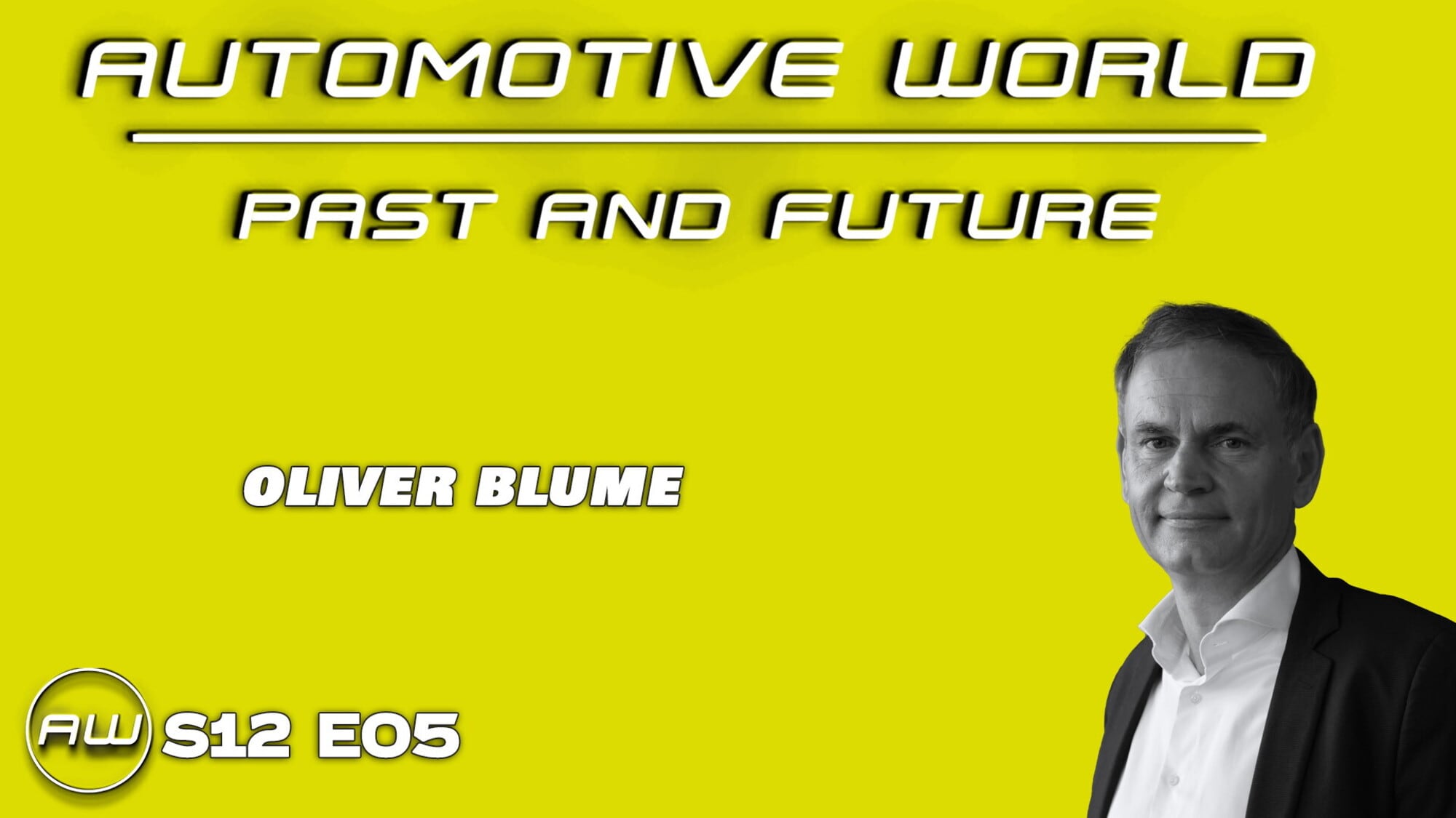 Automotive World stagione 12 - Oliver Blume