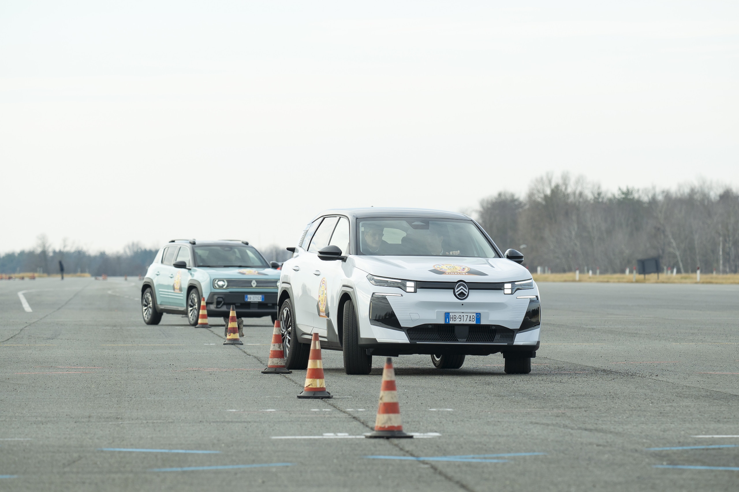 The Car of the Year 2026, le foto dei test al Balocco