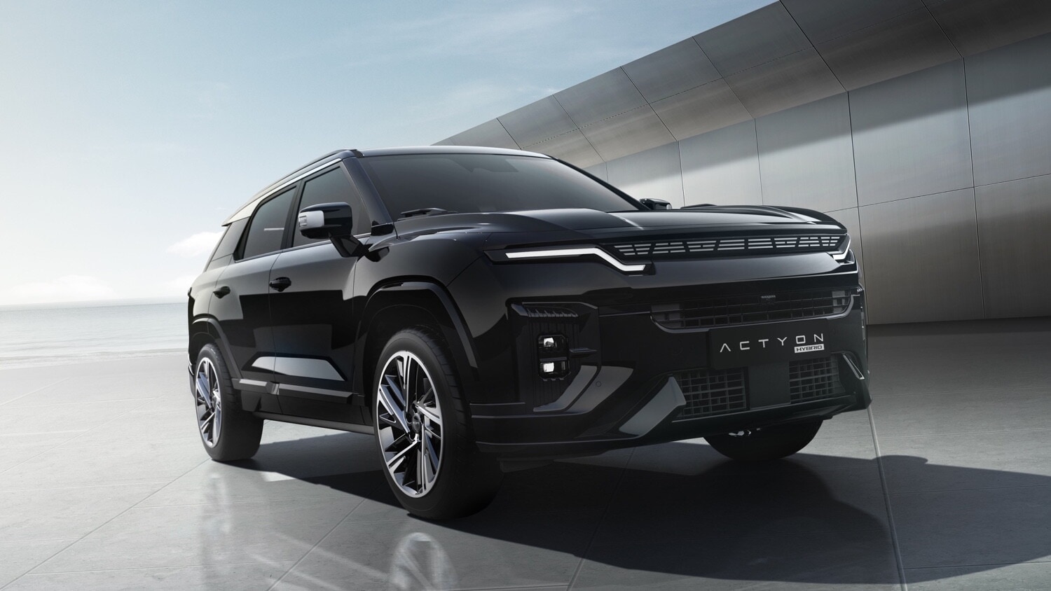 KGM full hybrid: ciak, motore, Actyon