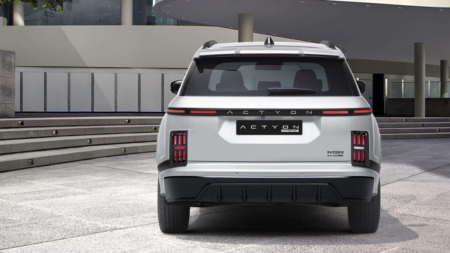 KGM full hybrid: ciak, motore, Actyon