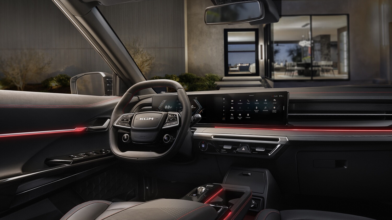 KGM full hybrid: ciak, motore, Actyon