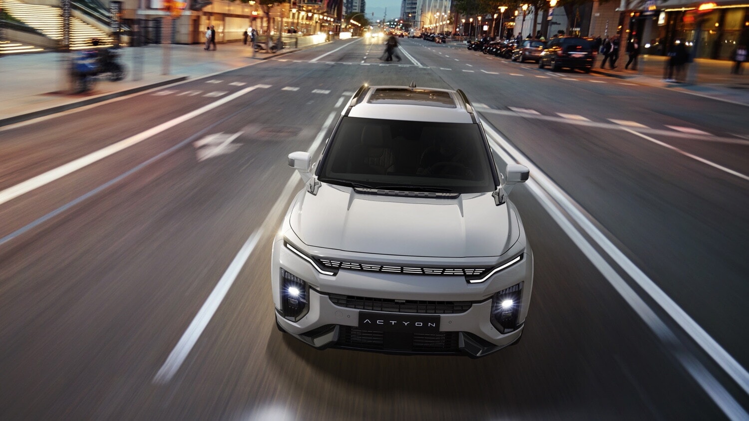 KGM full hybrid: ciak, motore, Actyon