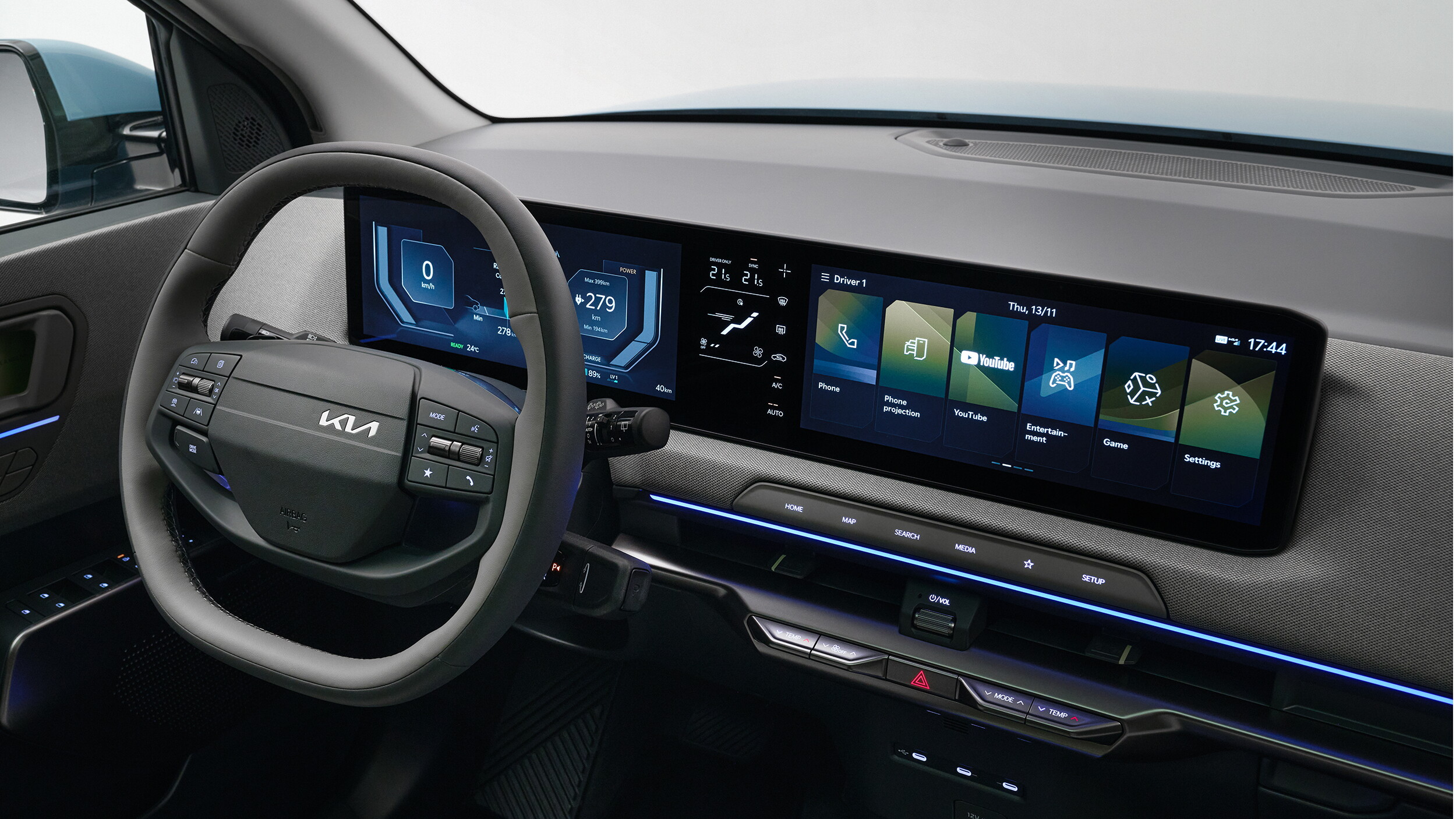 Le foto della KIA EV2, B-Suv elettrico da 4,06 metri e spazio ai vertici