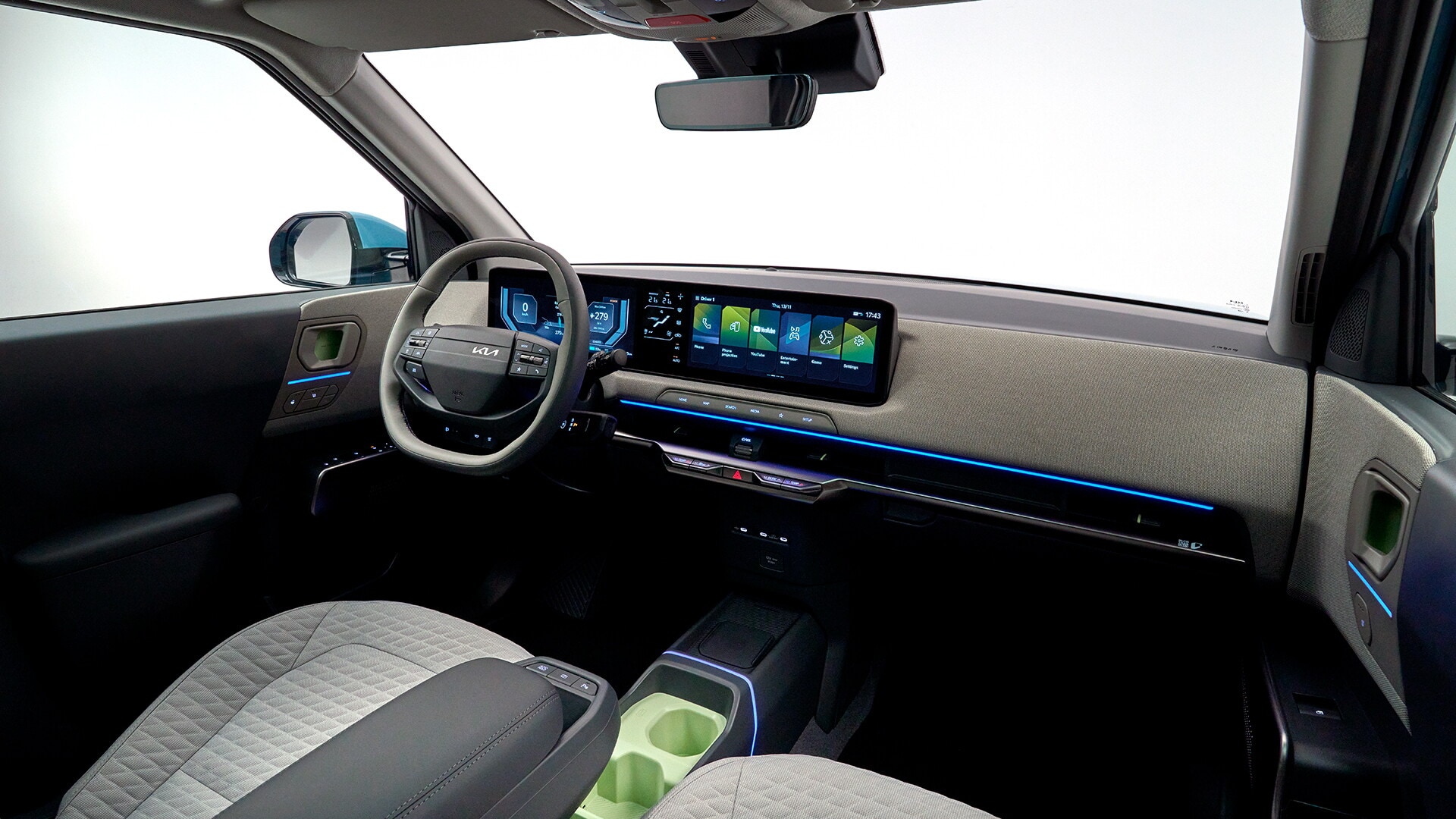 Le foto della KIA EV2, B-Suv elettrico da 4,06 metri e spazio ai vertici