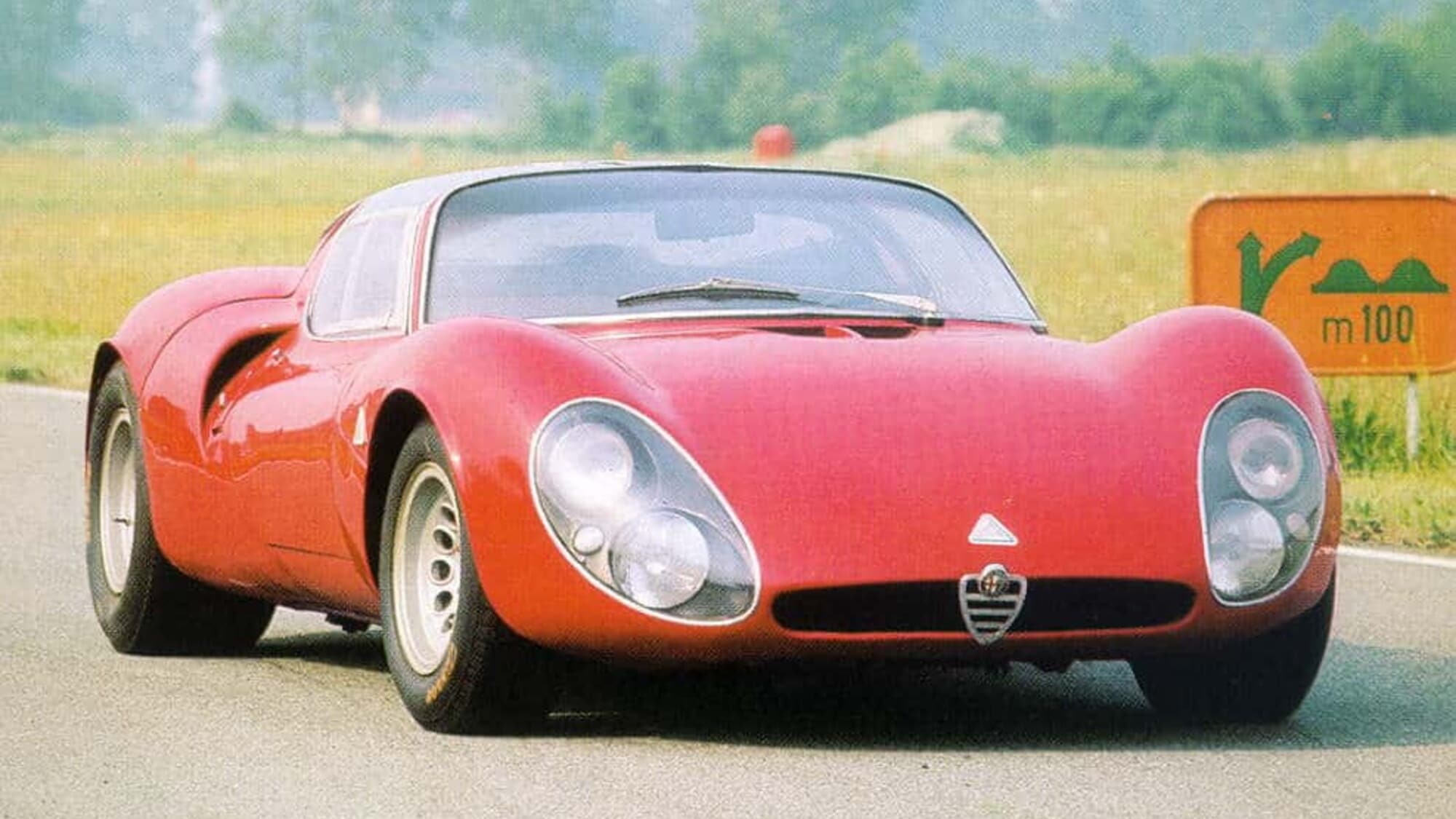 Alfa Romeo 33 Stradale, giallo da 30 milioni, svanita una delle 18
