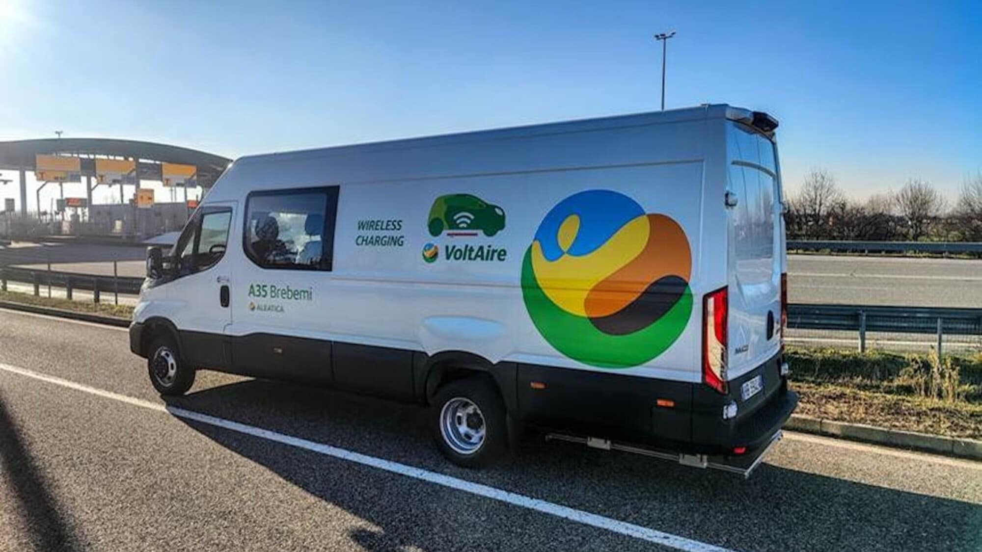 Autostrada A35 Brebemi e IVECO: ricarica wireless al debutto su eDaily