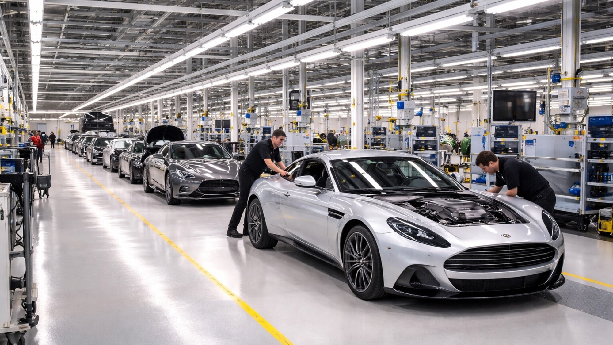 L'elettrico manda in crisi Aston Martin: spazio alle ibride per risanare i bilanci