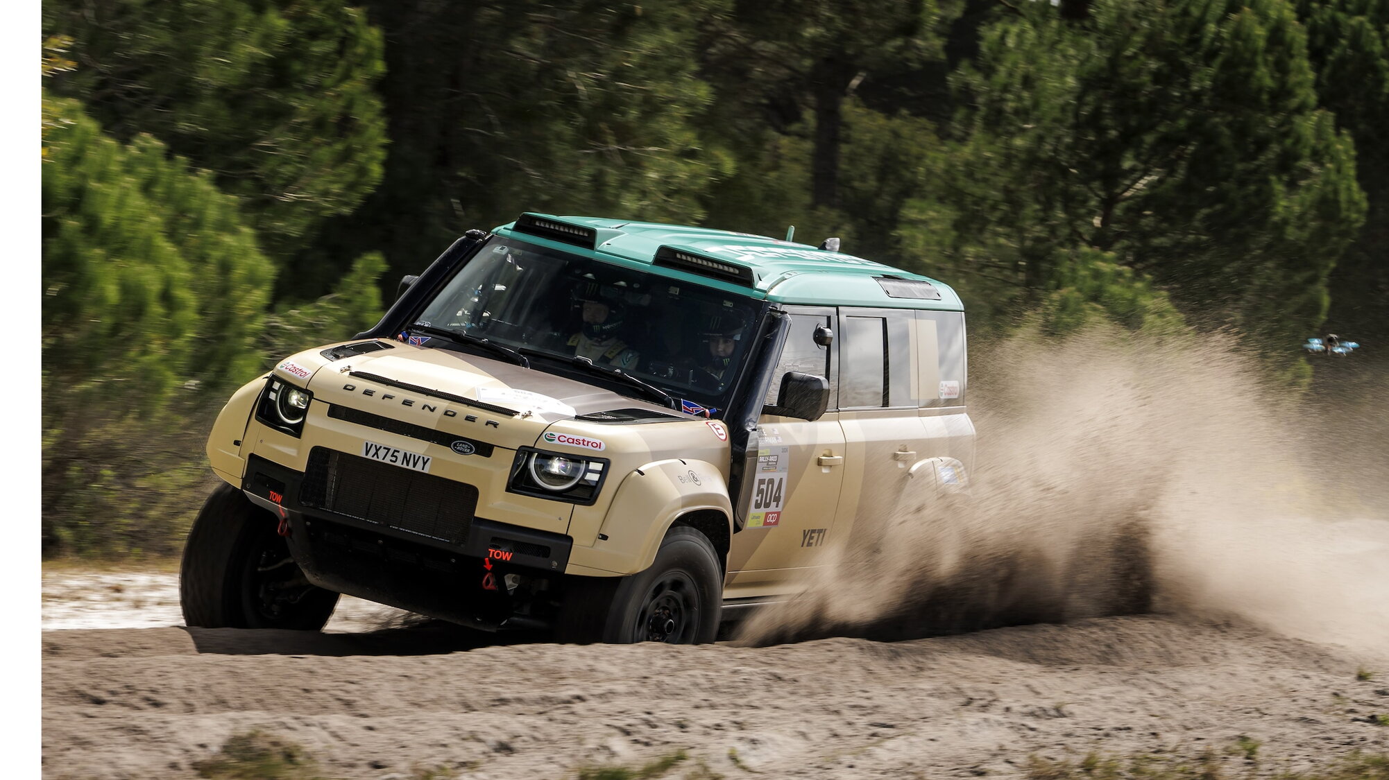 Land Rover Octa Rally Defender Rally: alla scoperta del programma sportivo con la nuova Octa ...