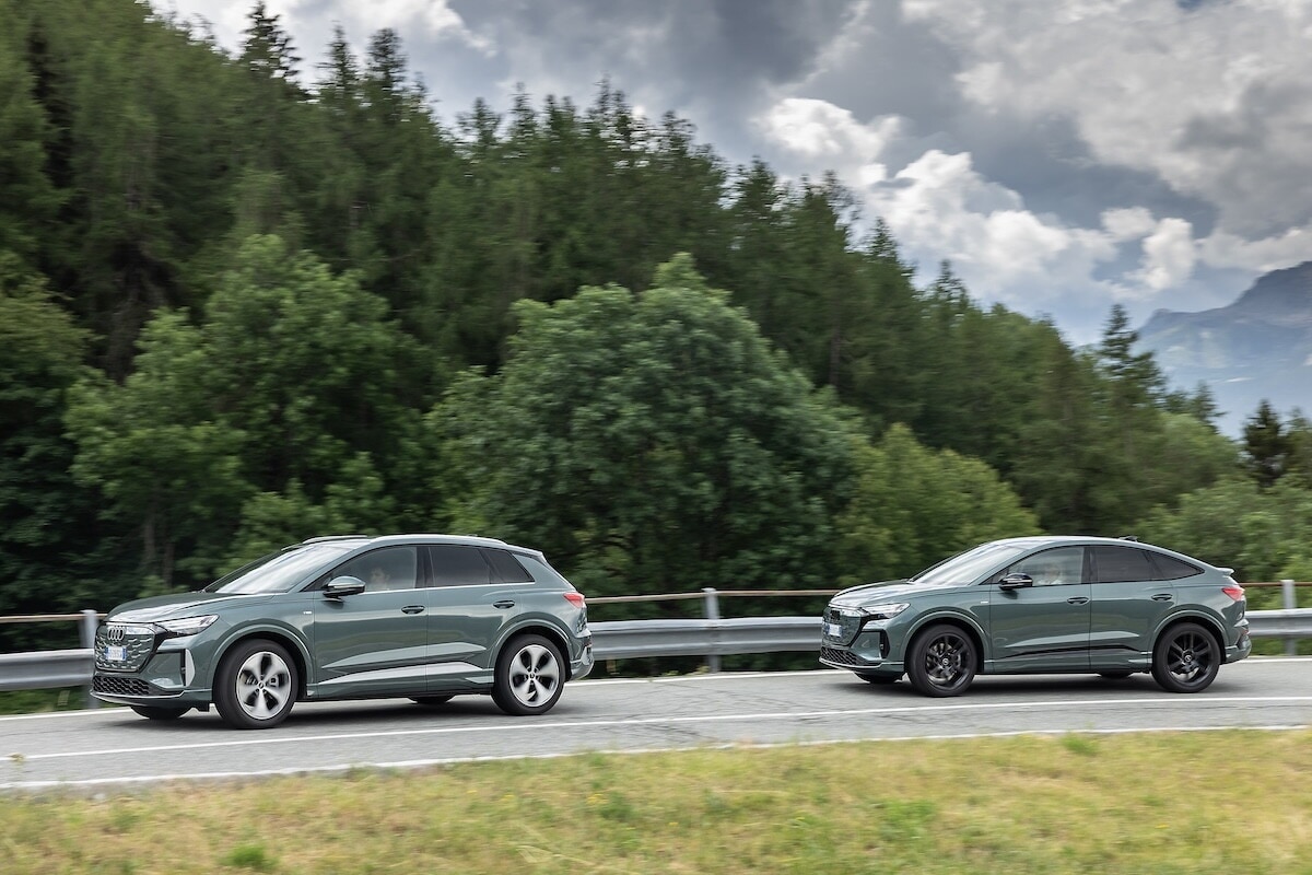 Audi Q4 e-tron, restyling corposo nella forma e nella sostanza