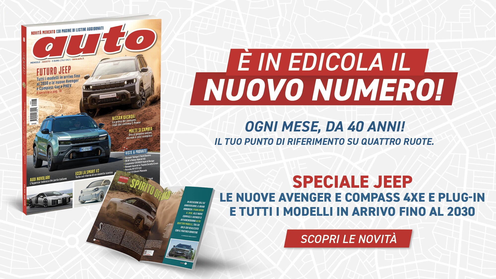 Auto, le novità del nuovo numero in edicola