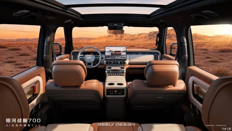 Geely rilancia, Cruise 700 vuole sfidare Denza Bao 5