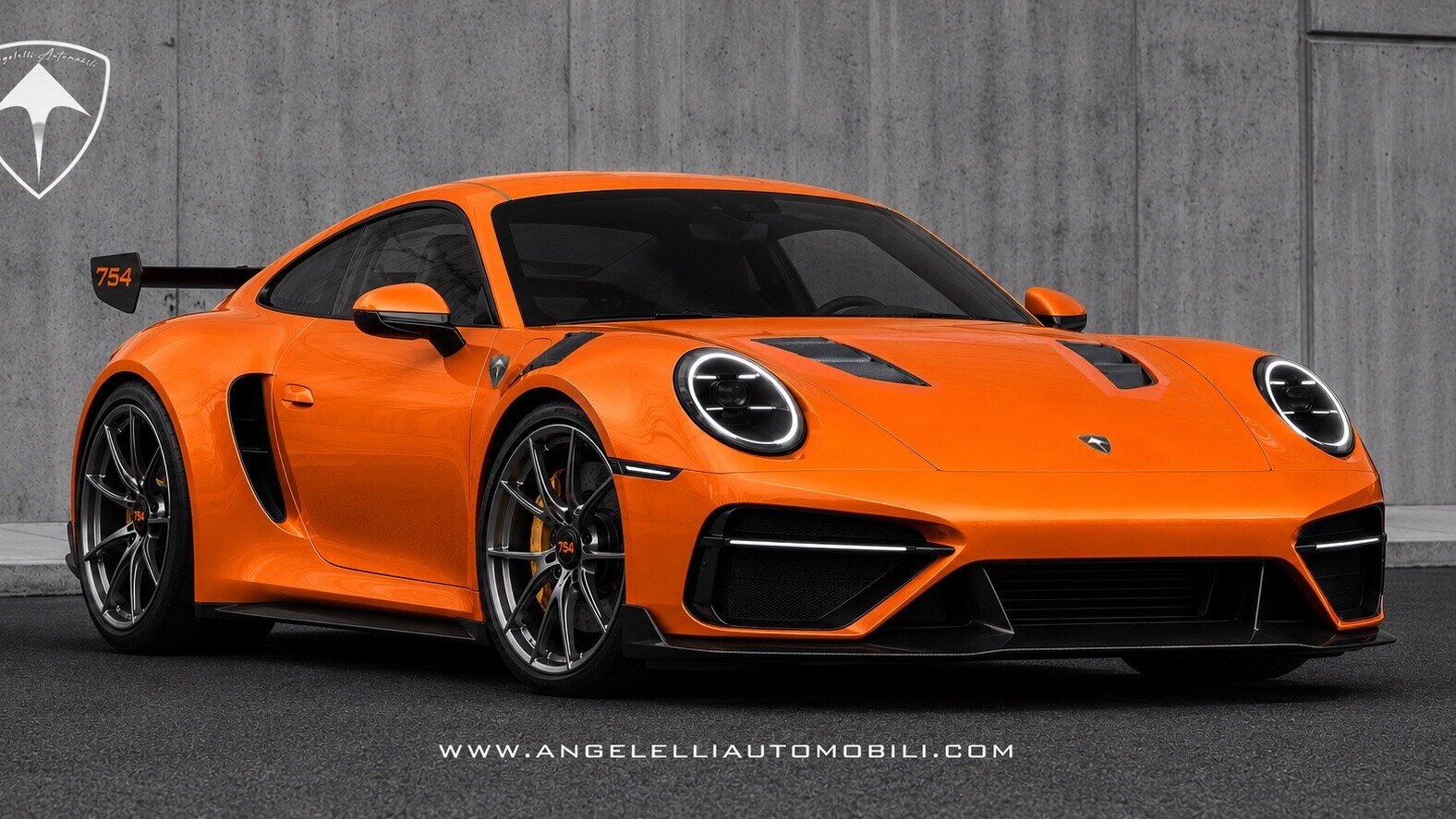 Angelelli Automobili Project 754, la Porsche 911 diventa a motore centrale