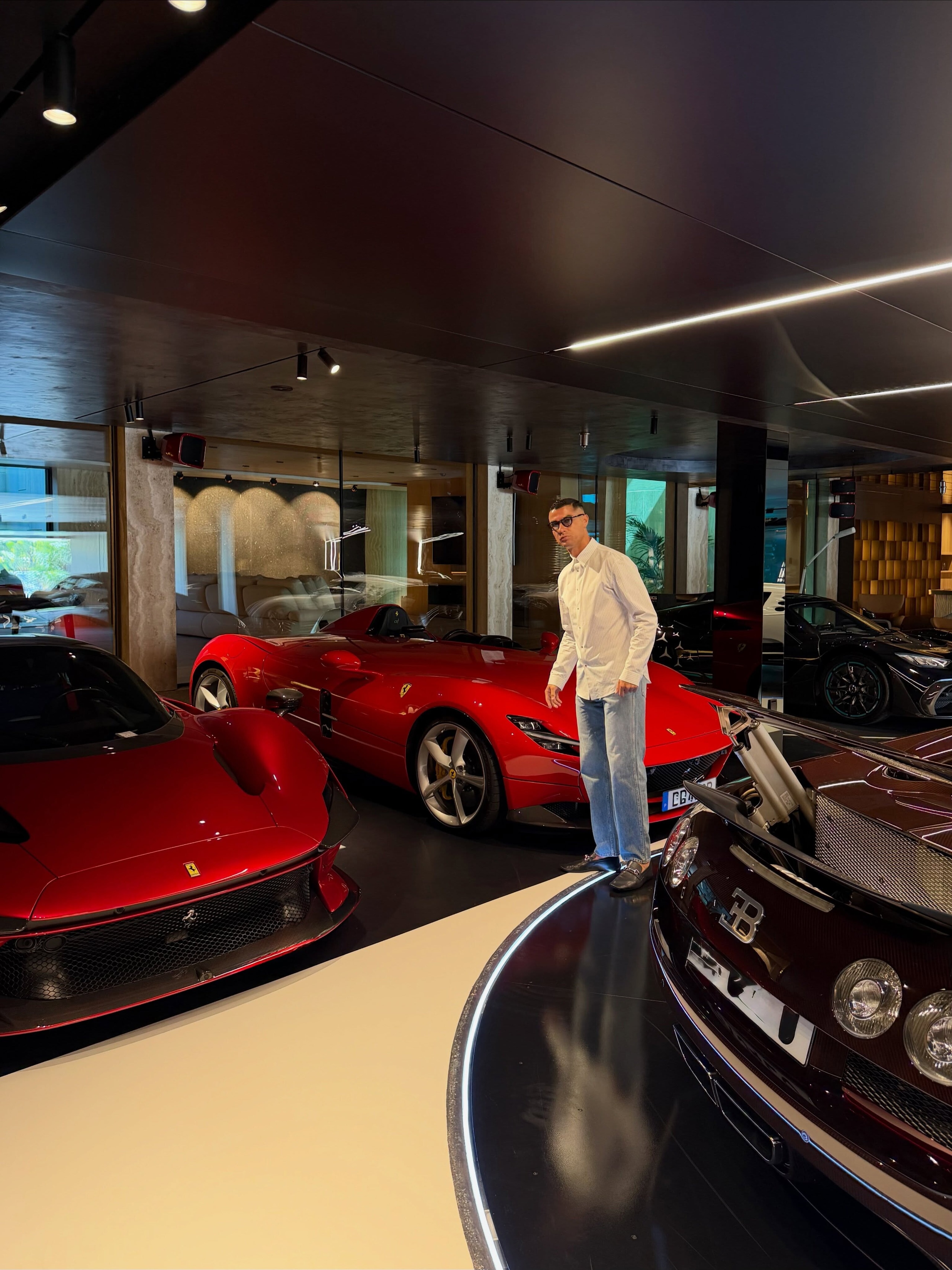 Cristiano Ronaldo, garage da sogno: "I miei giocattoli"