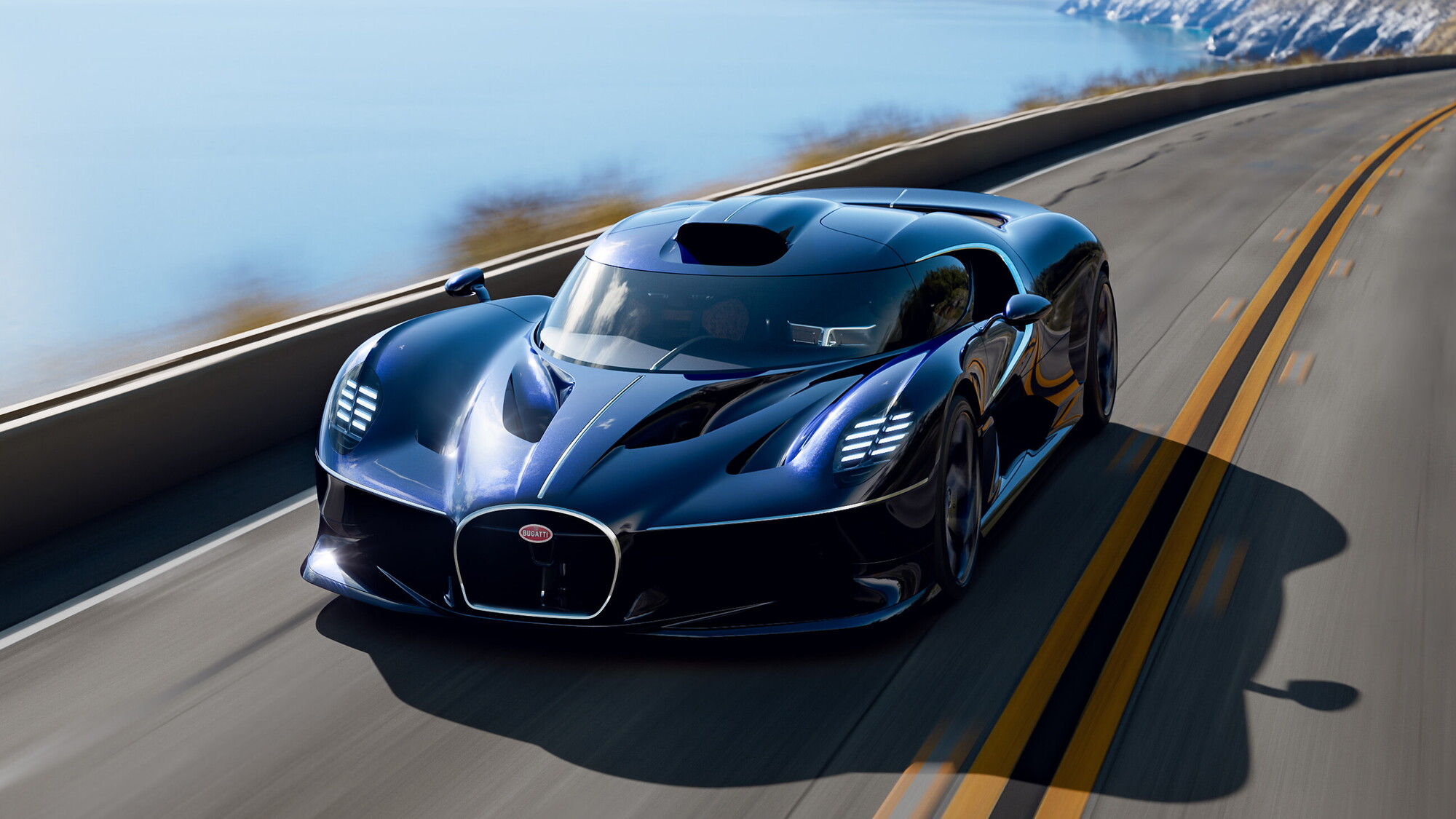 Bugatti Destrier, meraviglia scolpita dalla velocità