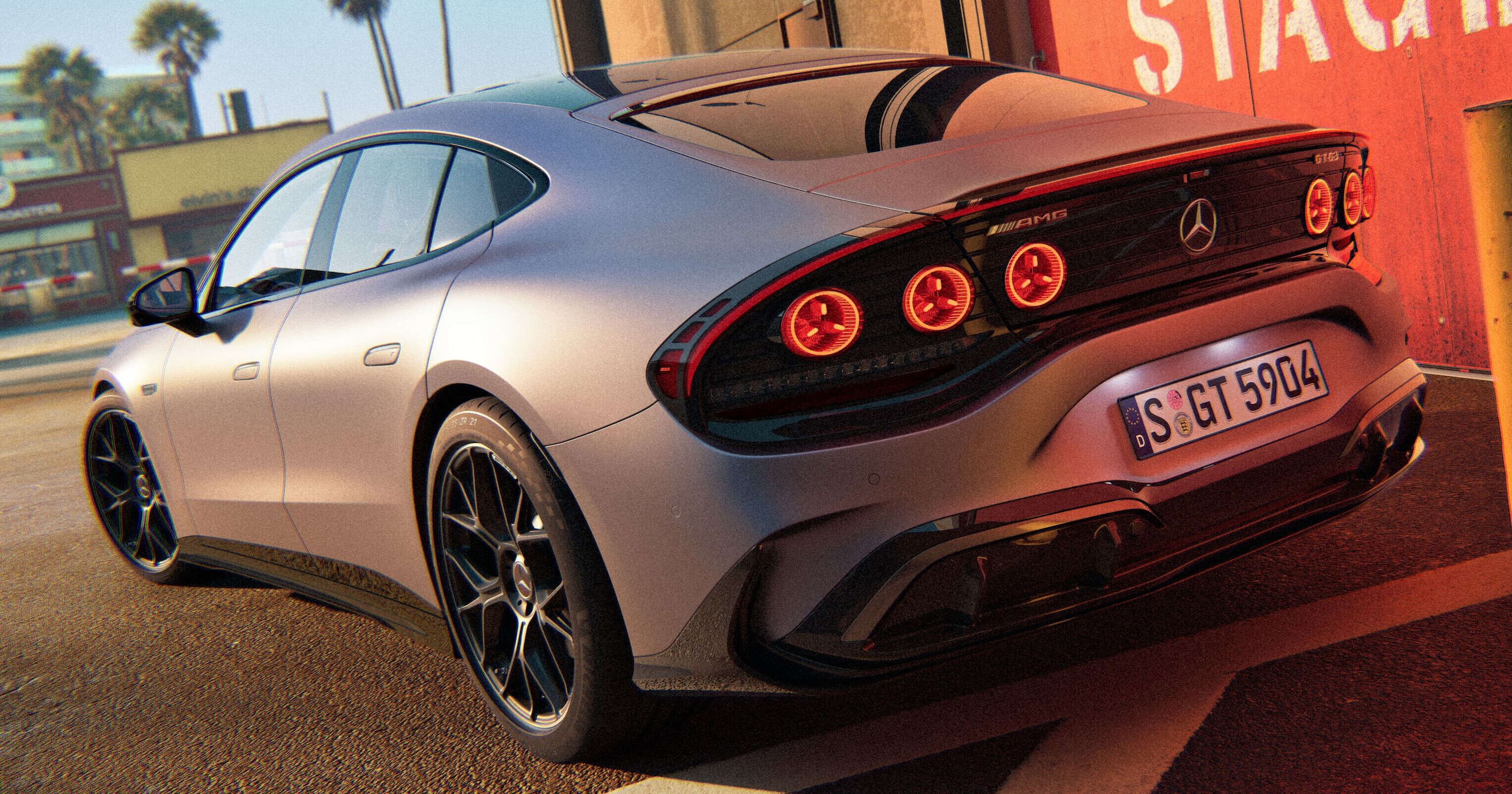 Mercedes-AMG GT 53 elettrica, 809 km di autonomia e 544 CV