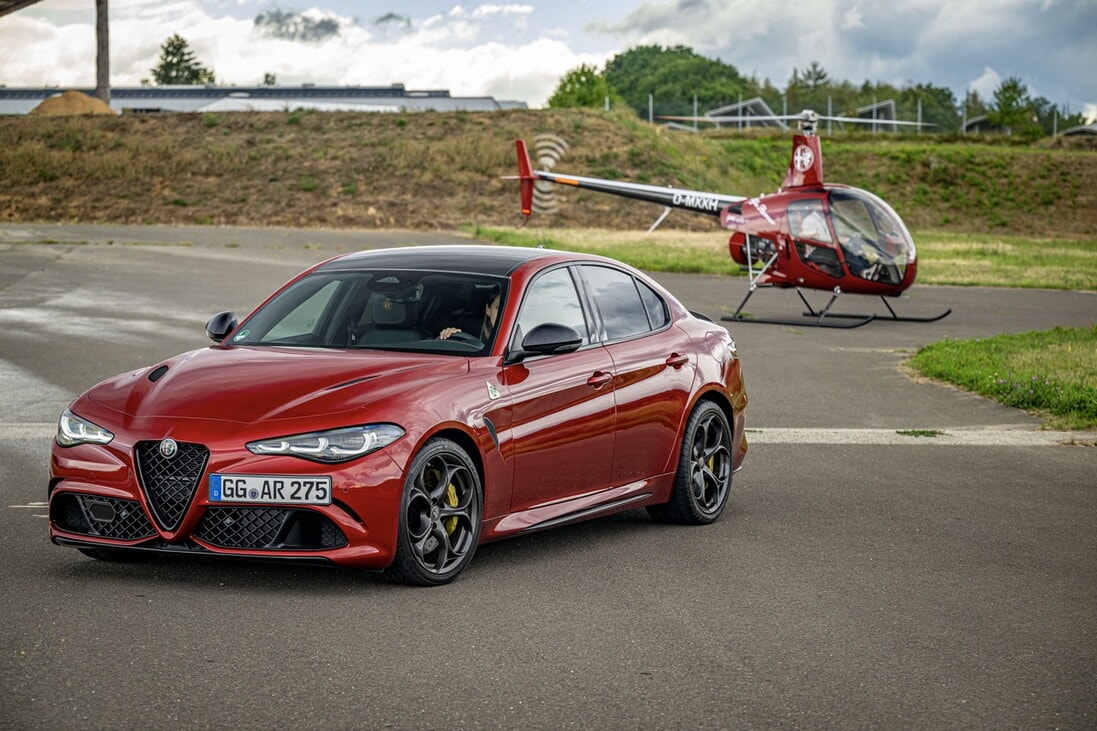 Evocopter ClassiX, l'Alfacottero ispirato alla Giulia Quadrifoglio