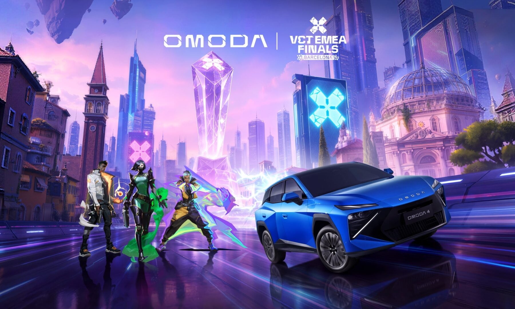 Omoda 4 sta arrivando, sfoggiando il design Cyber Mecha