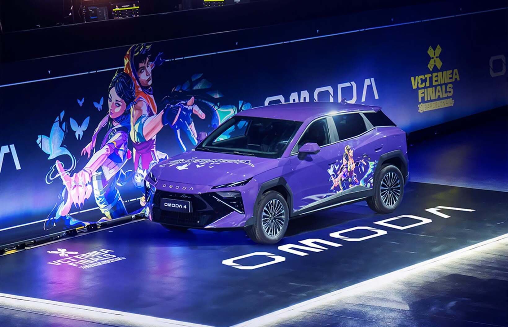 Omoda 4 sta arrivando, sfoggiando il design Cyber Mecha