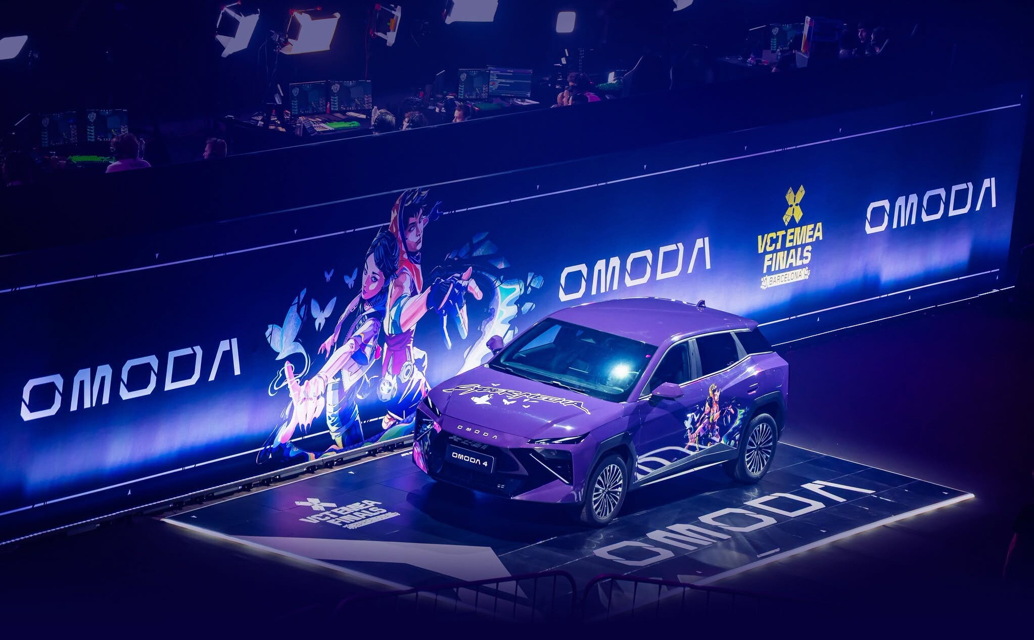 Omoda 4 sta arrivando, sfoggiando il design Cyber Mecha