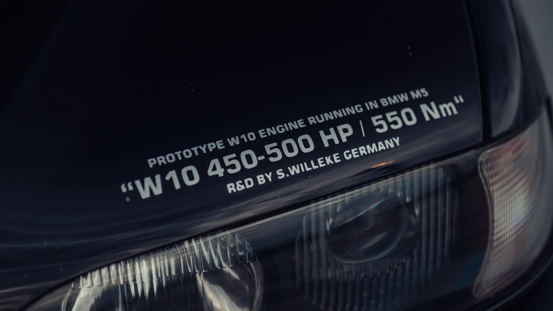 BMW M5 W10, la mini-Bugatti segreta di Piëch
