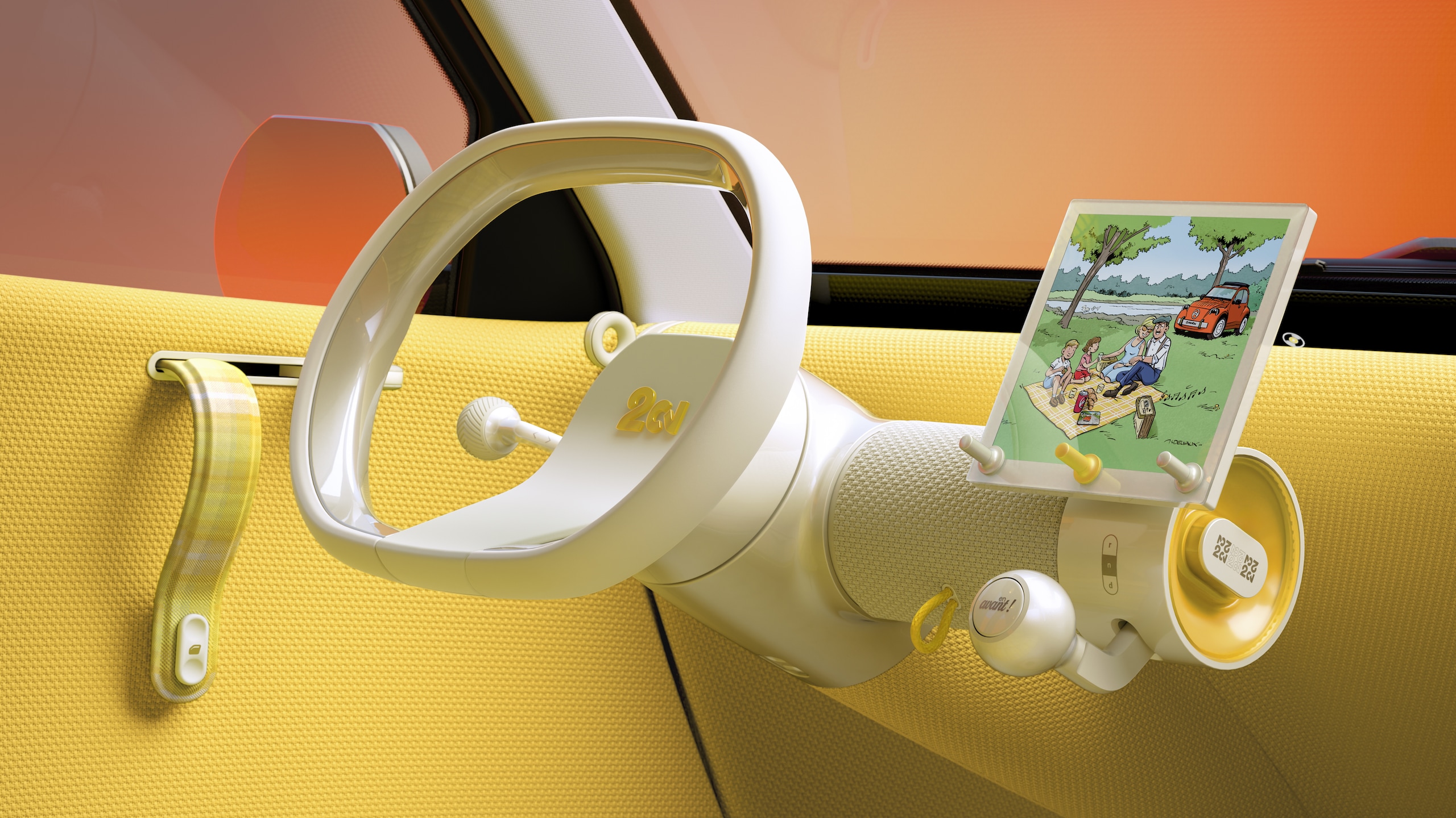 Citroën 2CV Concept, E-Car alla francese