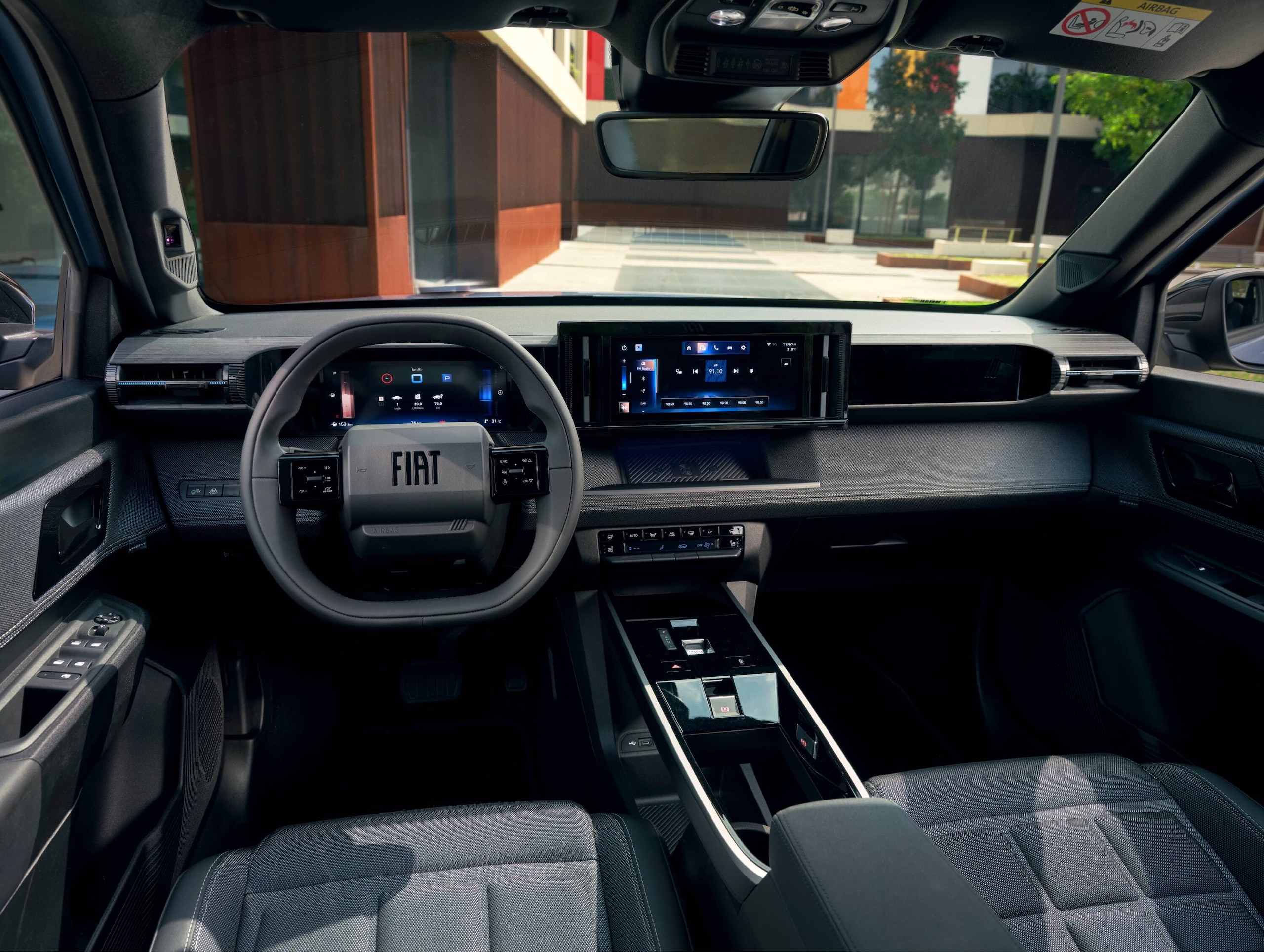 Fiat Grizzly, ecco gli interni