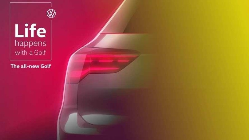 Volkswagen Golf 8, l'ultimo teaser prima del reveal