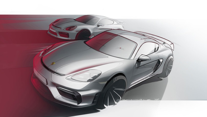 Porsche 718 Cayman GT4 RS, in arrivo con 500 cavalli?