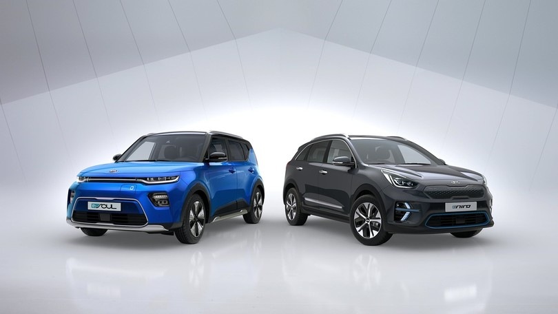 Kia, coppia elettrica con e-Niro e e-Soul