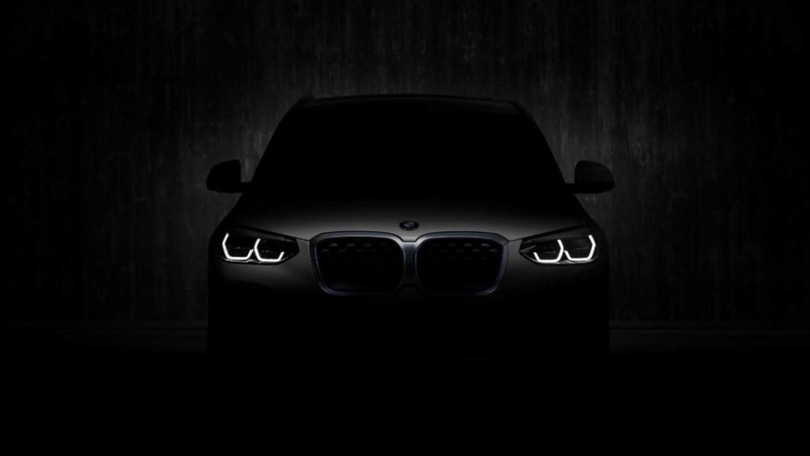 BMW iX3, ultimo teaser prima del debutto del SAV elettrico