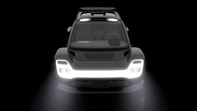 Automobili Amos Tuono, bolide da rally elettrico