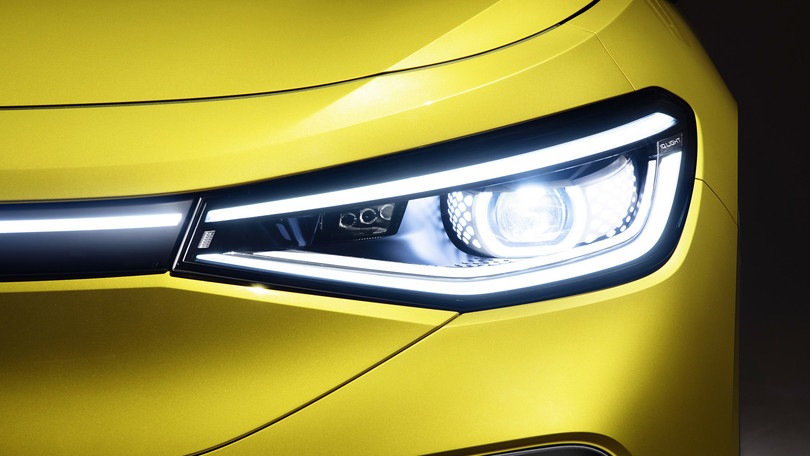 Volkswagen ID.4, la prima con i fari a LED 3D