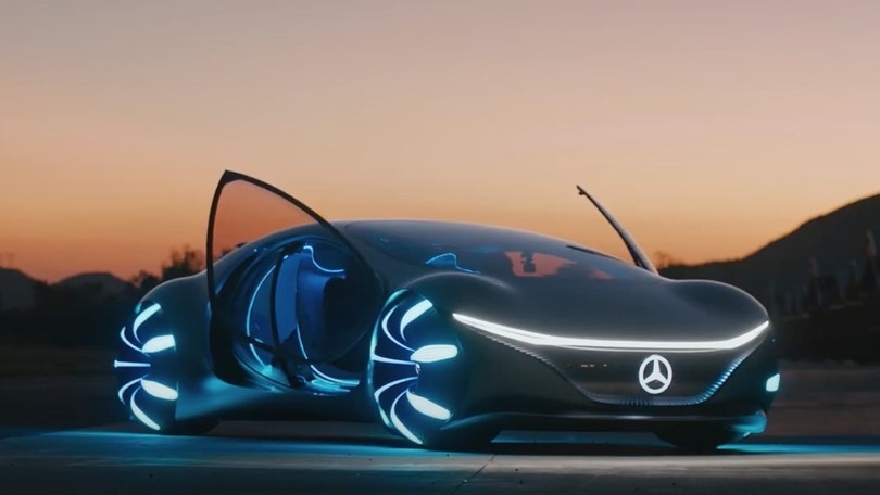 Vision AVTR, come Mercedes vede il domani su strada dell'auto