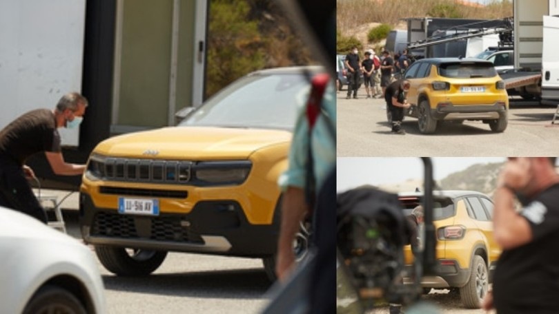 Jeep, ecco le foto spia del primo SUV compatto 100% elettrico