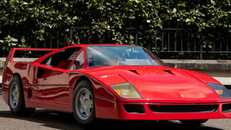 Vorrei ma non posso con F-Racer Junior, go-kart vestito da Ferrari F40 all'asta