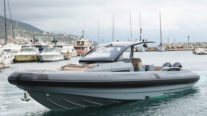 Un gioiello di gommone, Damiani e il Pirelli 50 V Marine