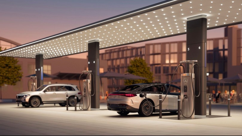 Mercedes come Tesla, prepara una rete di ricarica ad alta potenza