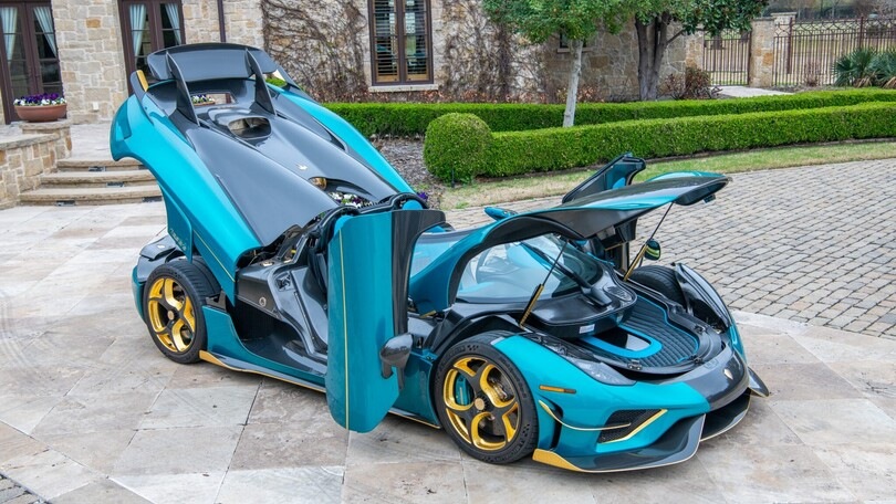Koenigsegg Regera, asta milionaria per l'hypercar da 1.800 cavalli