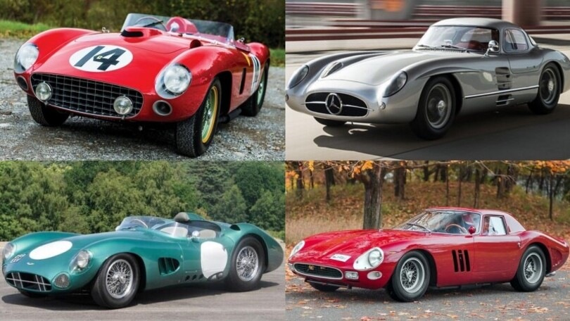 La top 10 delle auto d'epoca più costose mai vendute all'asta