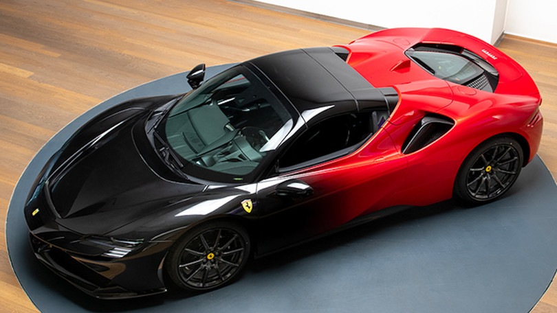 Ferrari SF90 Spider, la sfumatura Tailor Made è unica